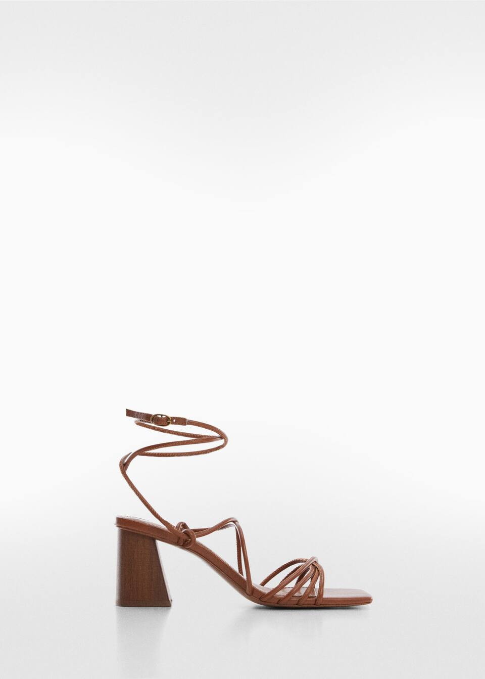 Criss-cross straps sandals -  Women | Mango United Kingdom | MANGO (UK)