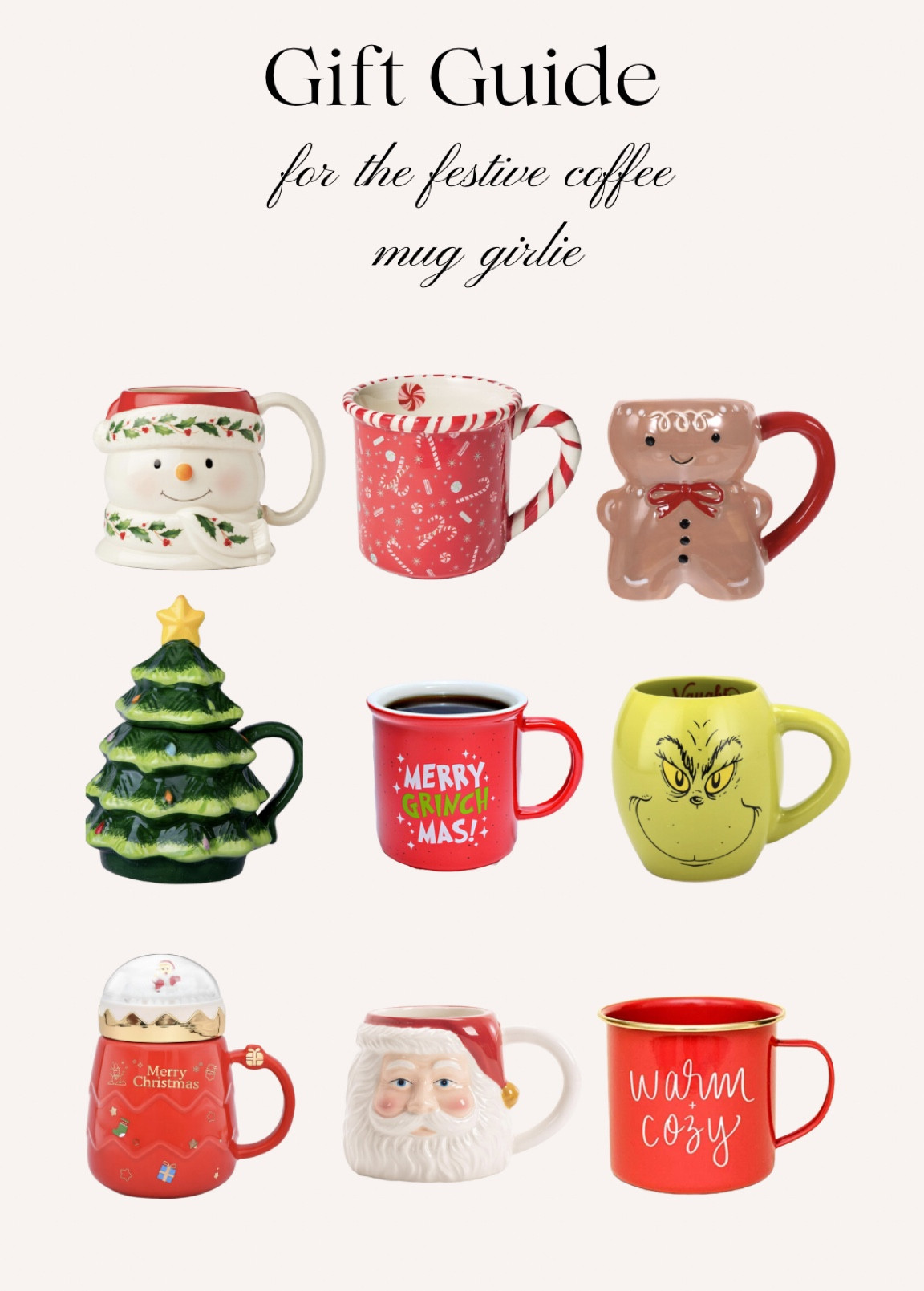 Christmas mugs for the festive girlies!! 

#LTKFamily #LTKHome #LTKGiftGuide