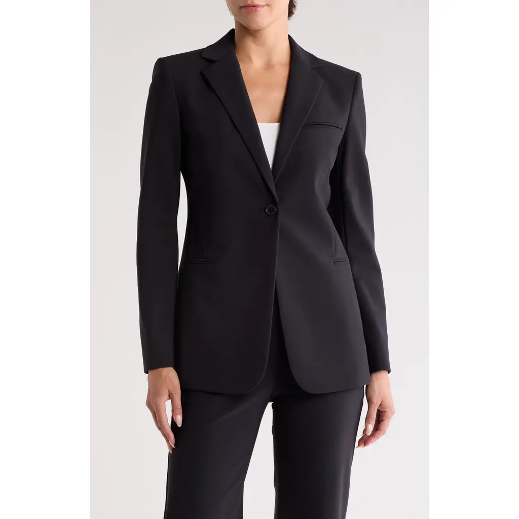 Theory Slim Fit Blazer in Blk at Nordstrom Rack, Size 0 | Nordstrom Rack