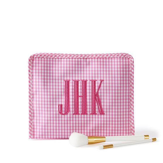 Riley Patterned Pouch, Pink | Mark and Graham