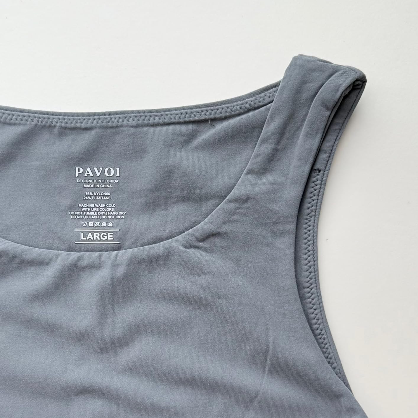 PAVOI ACTIVE High Neck Sleeveless Bodysuit for Women - Double Lined Thong Bodysuits Racerback Tan... | Amazon (US)