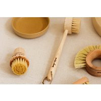 Natural Round & Tall Pot & Dish Brush, Organic Biodegradable Zero Waste Multipurpose Sustainable Kitchen, Vegetable Brush | Etsy (US)