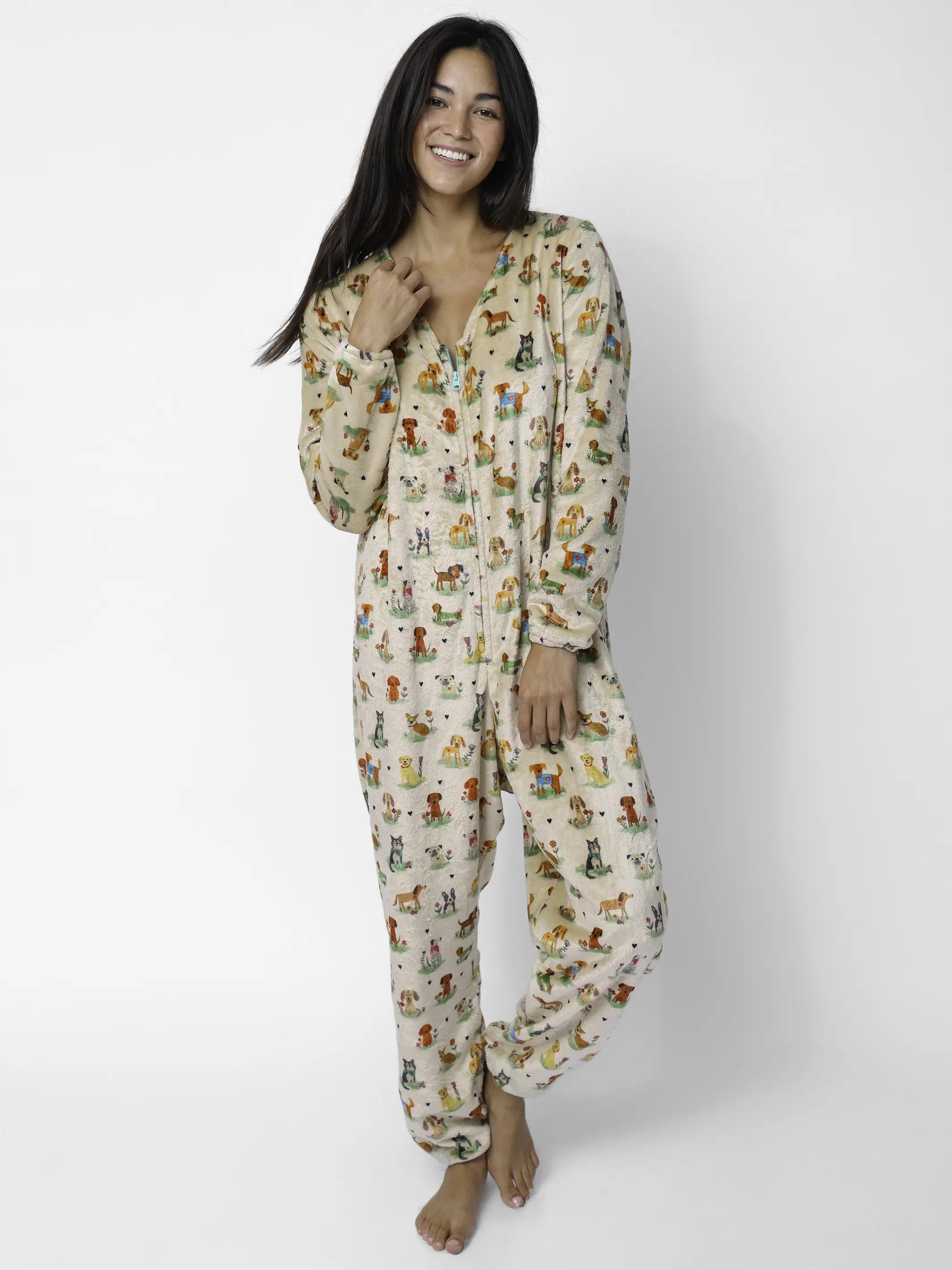 Fleece Onesie Pajamas | Natural Life