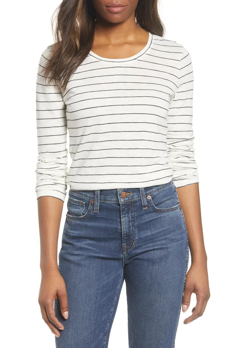 Rating 4.1out of5stars(726)726Long Sleeve Crewneck T-ShirtCASLON®RegularPriceSale: $15.90FREE SH... | Nordstrom