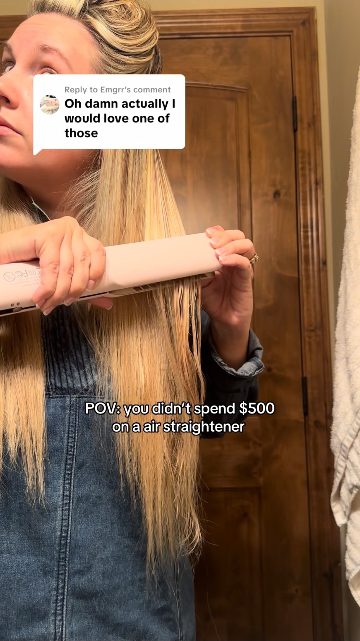 Straight, smooth hair without juggling a brush and blow dryer—this air straightener makes getting ready so much easier. Perfect for cutting down styling time while still serving sleek, polished vibes.

#hairstyling #airstraightener #beautytools #frizzfree #hairroutine

#LTKdayinmylife #LTKNYFW #LTKValentine