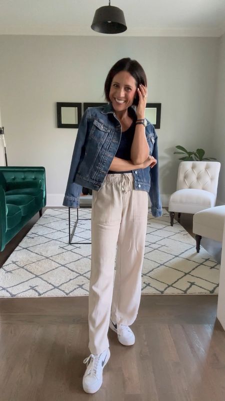 If you haven't already bought a pair of linen pants for spring and summer, these might be the pair you've been looking for! Available in all sizes & only &35.99

#LTKOver40 #LTKFindsUnder50 #LTKSeasonal