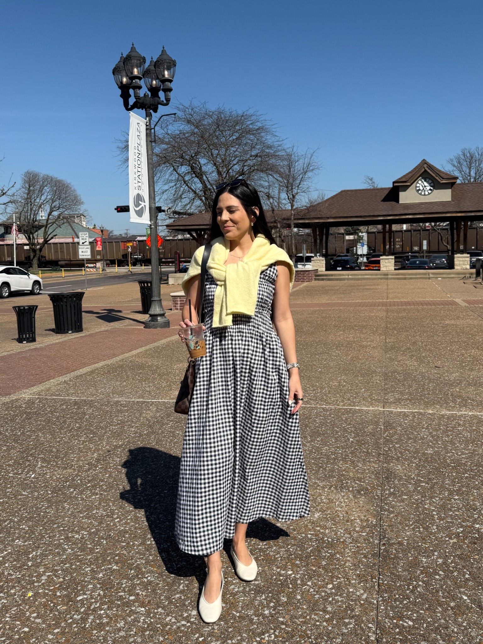 Size S in the dress and cardigan

#LTKootd #LTKgrwm #LTKSaleAlert