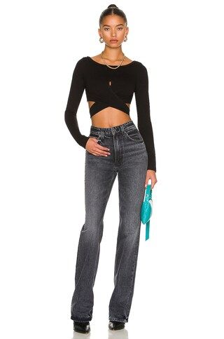 Lovers and Friends Clio Top in Black from Revolve.com | Revolve Clothing (Global)