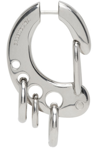 Silver Clip Earring | SSENSE