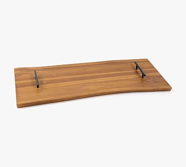 Outdoor Teak Tray | Pottery Barn (US)