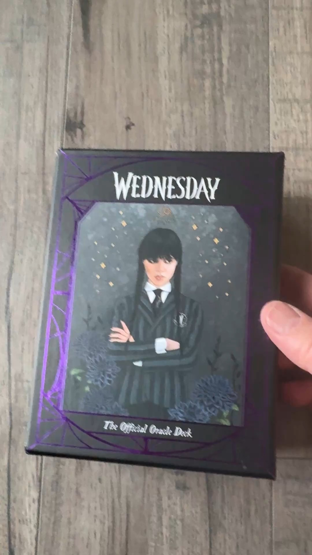 Wednesday Netflix Official Oracle Deck 52 Cards & Guidebook 
