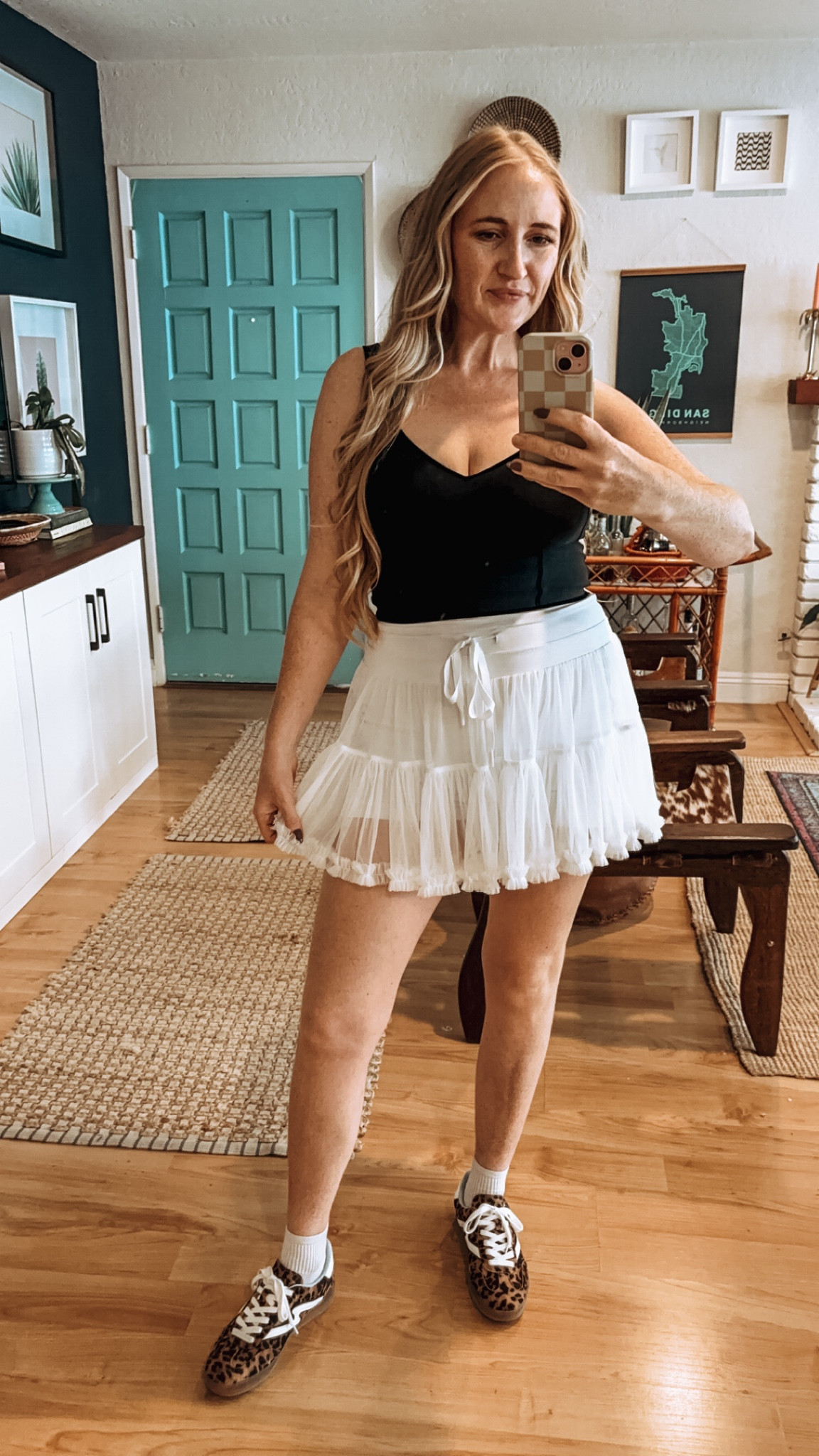 Activewear made adorable 🎀 this tulle tiered activewear skirt is literally the CUTEST thing ever! Athletic material, pockets, elastic waist, shorts underneath, super functional but so darn cute! 

Wearing L at 150 lbs and 5’7” for reference in both top and skirt. 

Activewear, workout look, activewear looks, athleisure, Amazon finds, Amazon activewear, tennis skirt, pickleball outfit, pickleball style, activewear skirt, affordable activewear, skort, tulle skirt, athleisure outfit, mom style, mom outfit, activewear look, activewear style, lululemon look for less, athleta look for less, alo yoga look for less 

#LTKActive #LTKFitness #LTKStyleTip