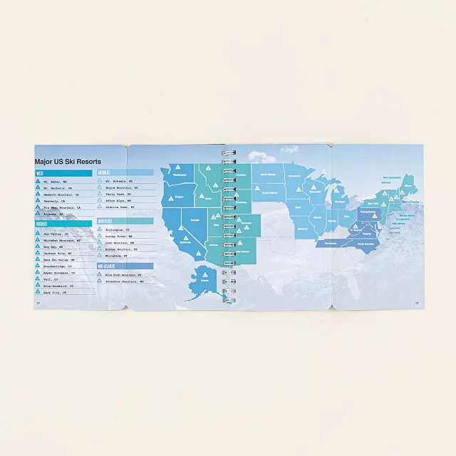 Ski Passport- Guide & Journal To US Ski Slopes | UncommonGoods
