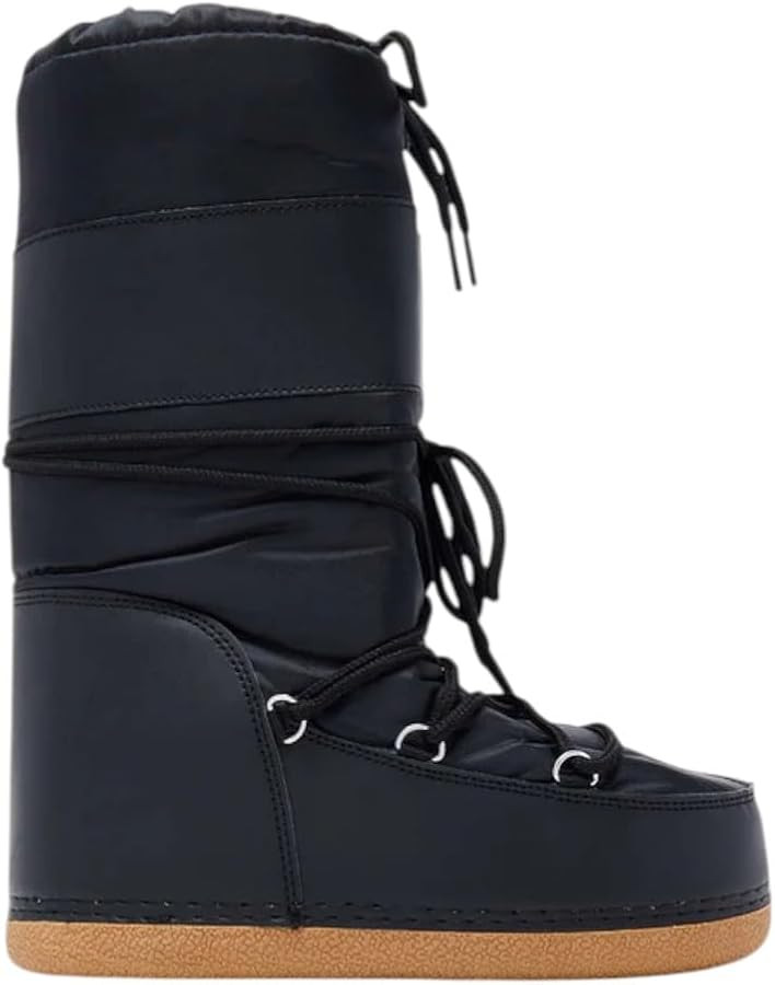 Wild Diva Women Snow Puffy Cozy Fashion Winter boots | Amazon (US)
