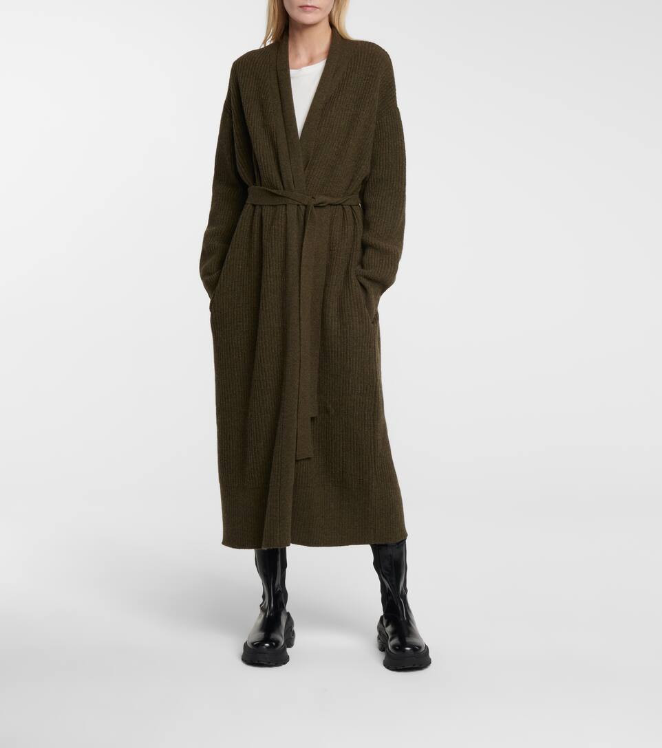 Ribbed-knit wool-blend cardigan | Mytheresa (US/CA)