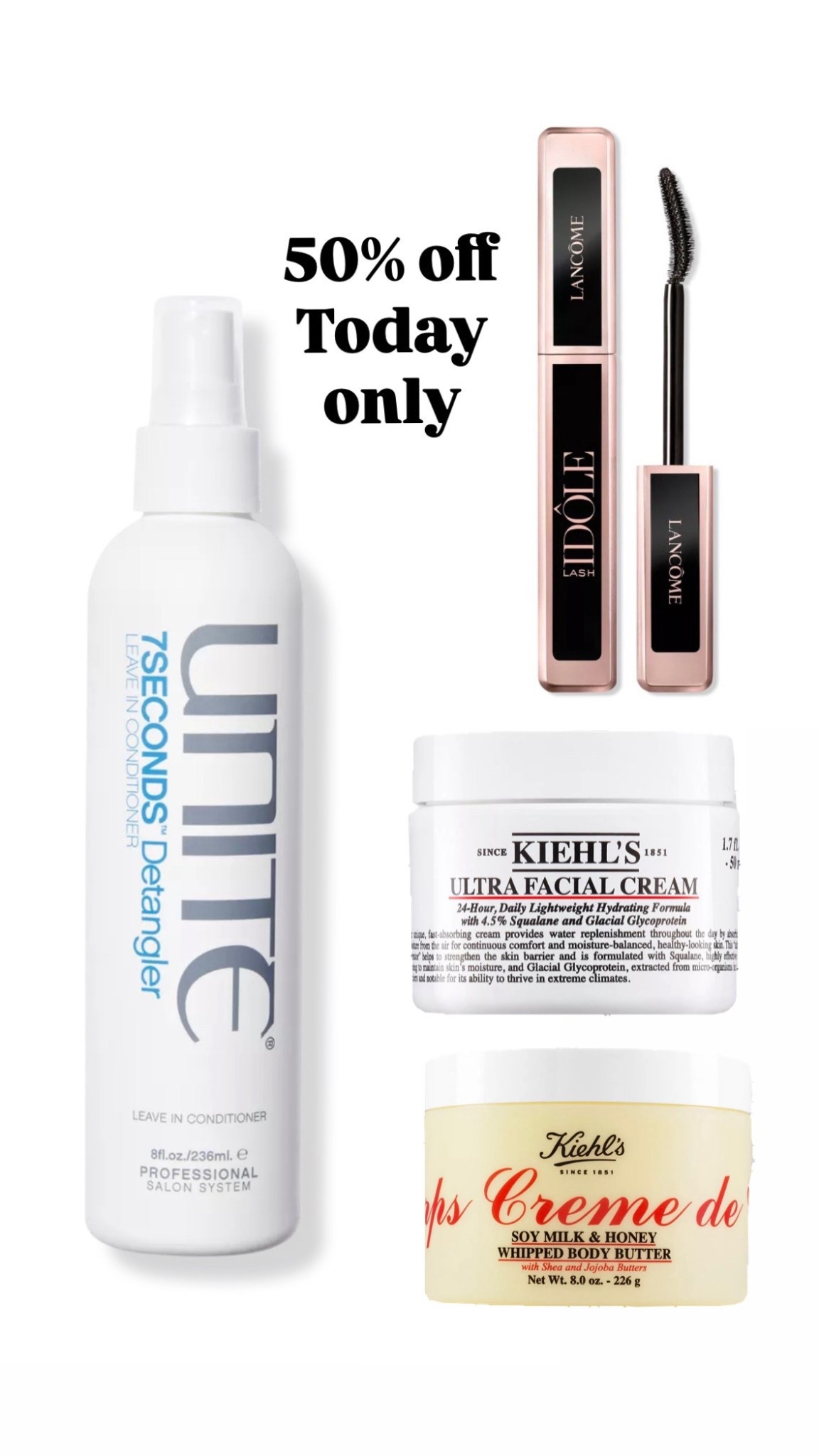 50% off today only! 

#LTKOver40 #LTKBeauty #LTKSaleAlert