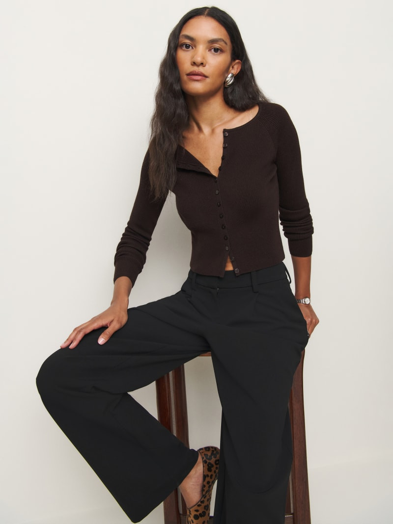 Meadow Regenerative Merino Cardigan | Reformation (Global)