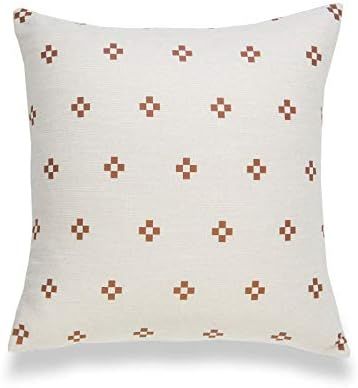 Modern Boho Pillow Cover, Rust, Ethnical Dots, 18" x18" | Amazon (US)