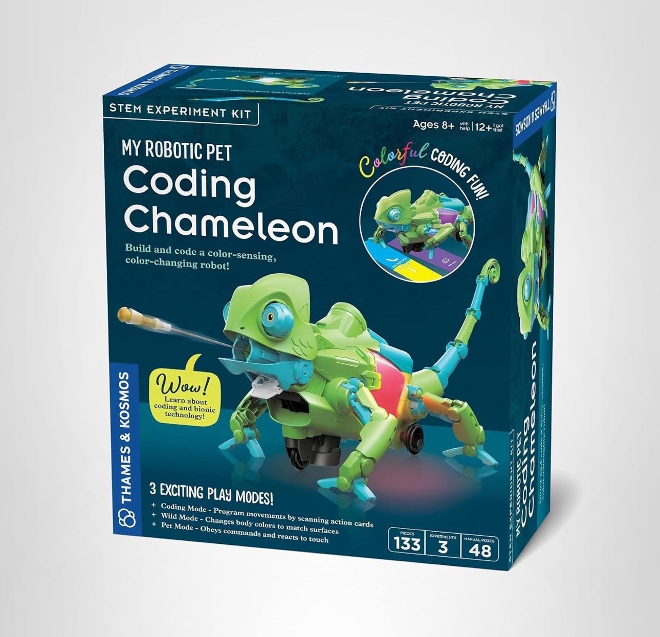 Sale! Thames & Kosmos My Robotic Pet: Coding Chameleon STEM Building & Experiment Kit | Color-Sensing Coding Robot for Boys & Girls Ages 8+, Screen-Free Educational Fun, Robotic Reptile with 3 Play Modes

Gift ideas. Kids  

#LTKSaleAlert #LTKKids #LTKGiftGuide