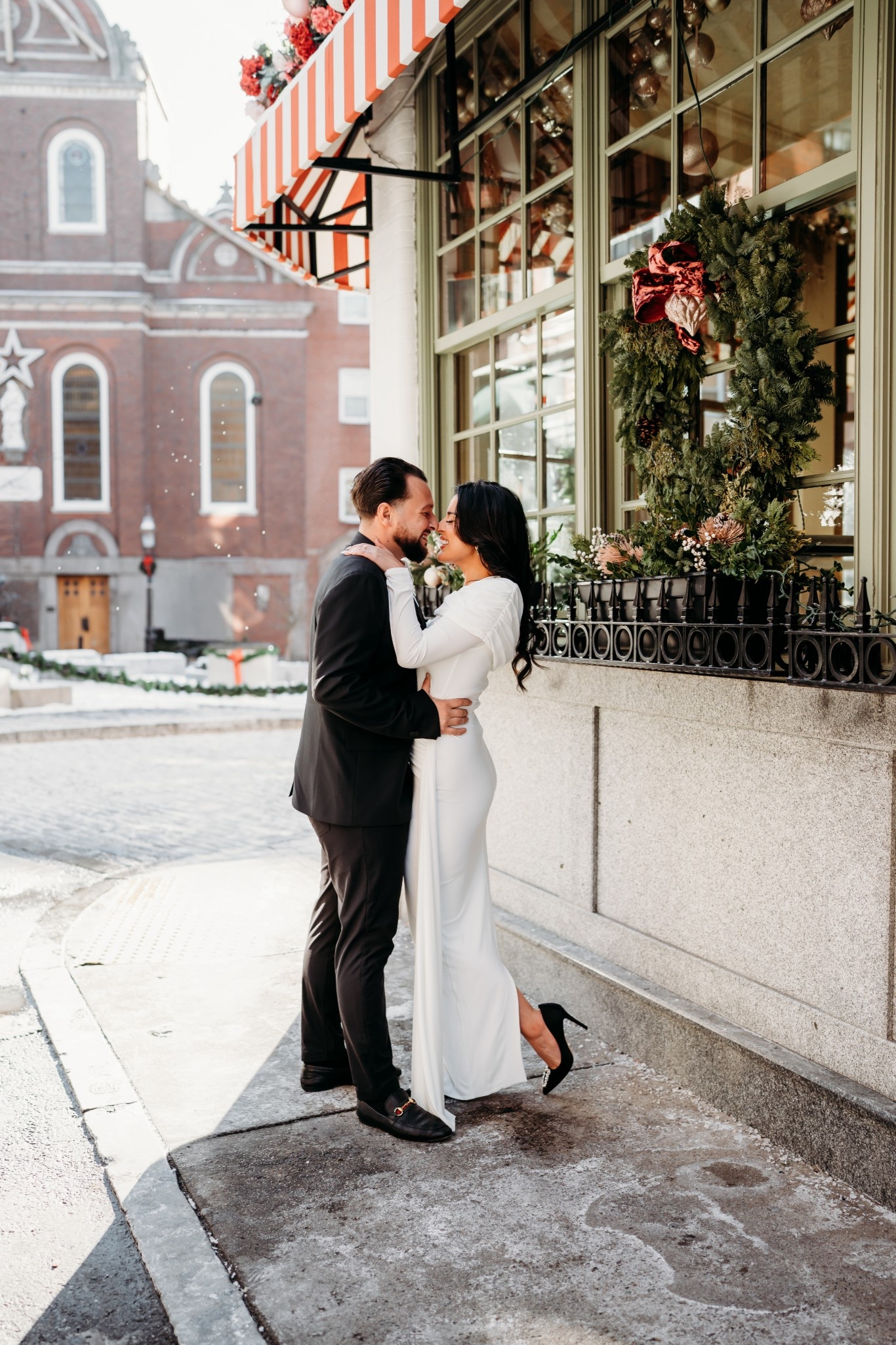 This dress was a dream and so flattering. Even if you aren’t a bride it comes in 5 other colors as well!TTS 

Engagement Photos
Brides
Winter Wedding 
Rehearsal Dinner Dress 
Bridal Dress
Bachelorette Outfit 
Carrie Bradshaw Shoes

#LTKBeauty #LTKWedding #LTKU