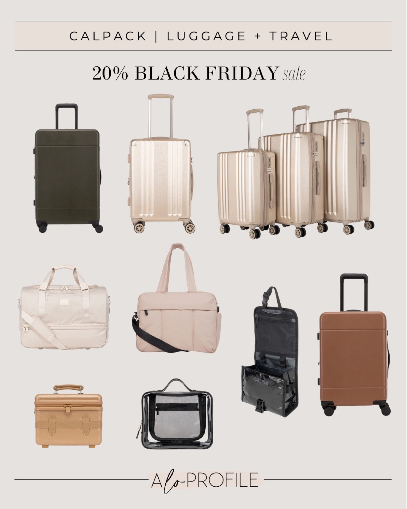 CalPak luggage sale!! Extended through today!

#LTKsalealert