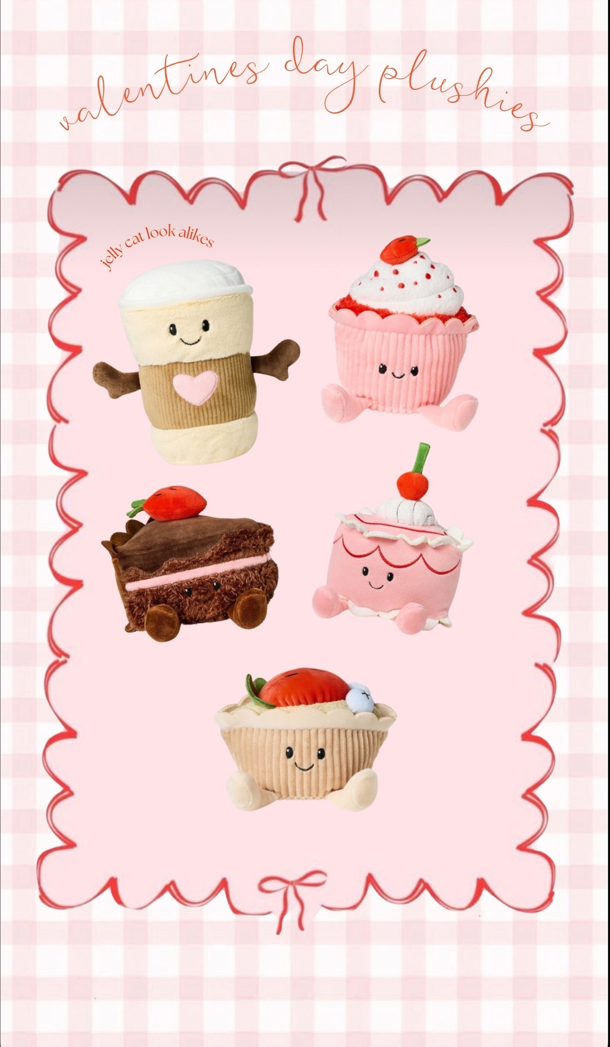 cutest little v day plush toys evvver 🍒🩷💌🎂🧁 

#LTKHome #LTKKids #LTKBaby