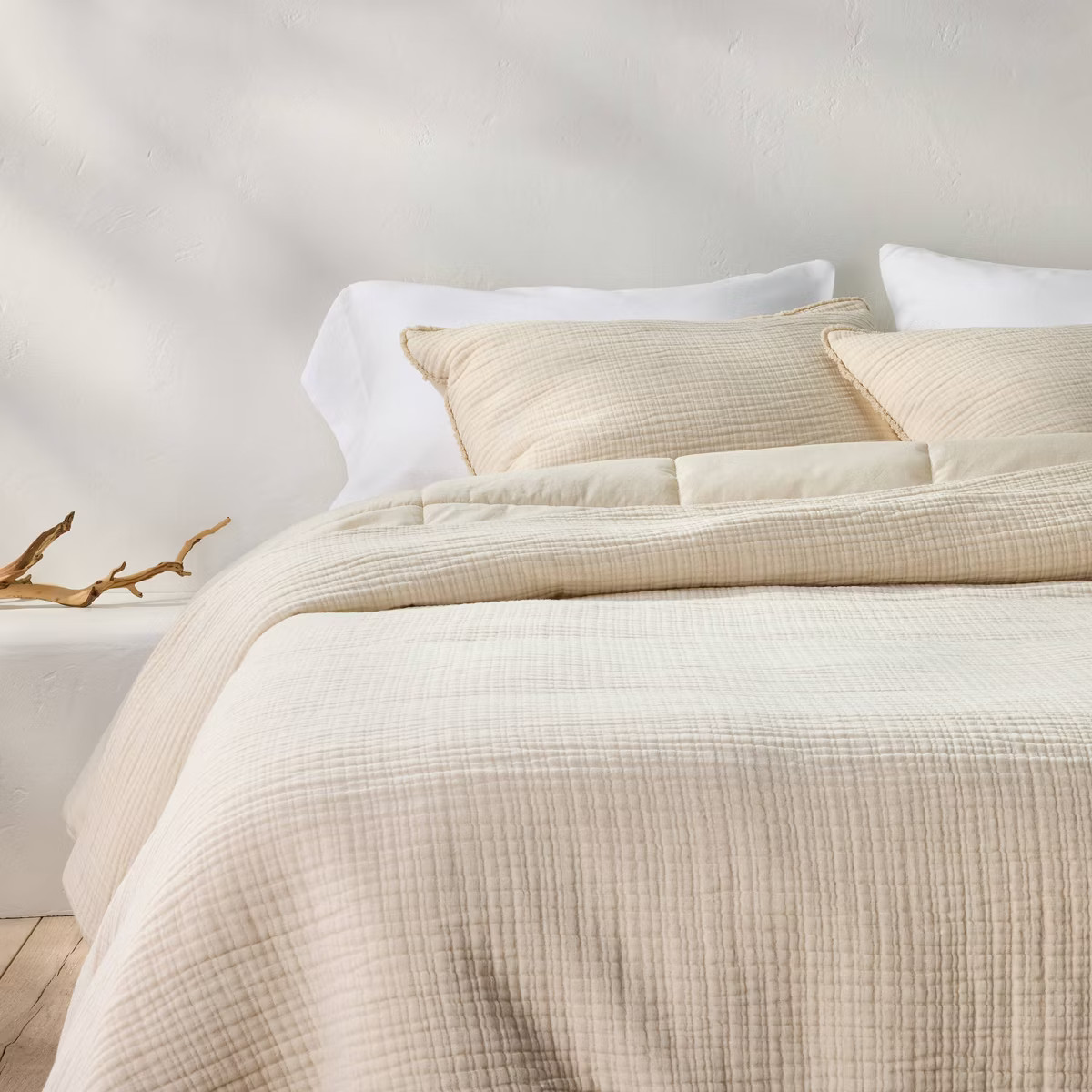 Textured Chambray Comforter & Sham Set - Casaluna™ | Target