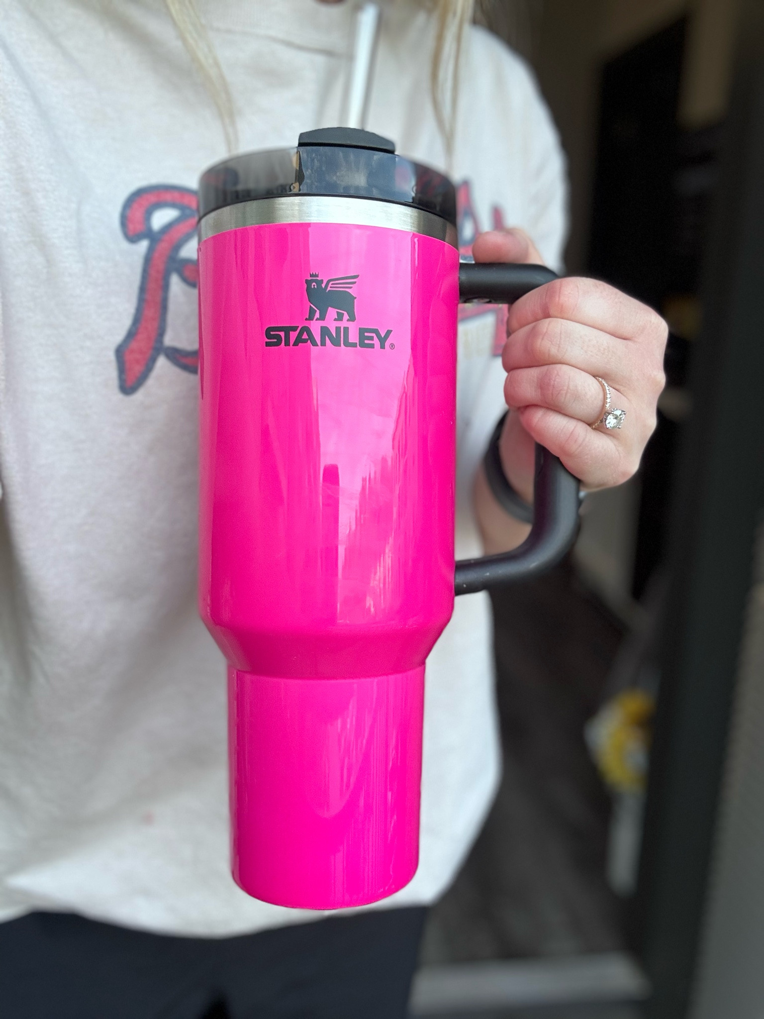 Stanley//Stanley cup//neon pink//neon pink Stanley//cups//40 oz cup//stanley tumbler//black and pink Stanley cup//stainless steel cup//big cups//neon quencher flowstate tumbler//summer cup//neon colors//pink cup//barbie cup//barbie//summer//30 oz Stanley//girlie cup//summer cup//rei//dicks sporting goods//academy sports 

#LTKActive #LTKtravel #LTKfindsunder50
