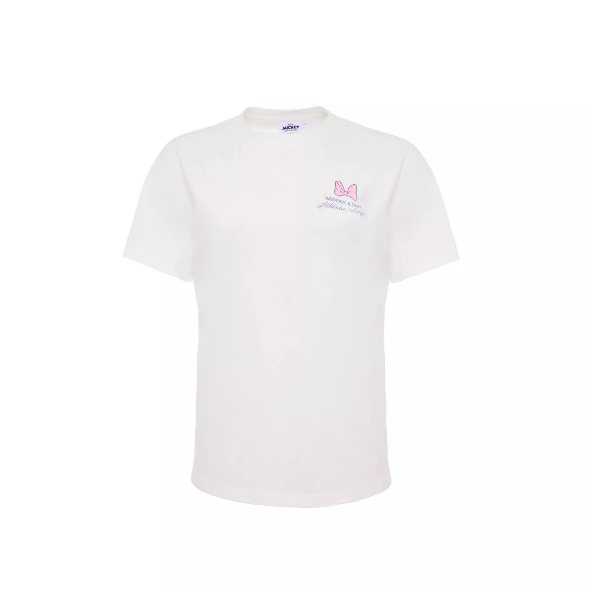 Women's Minnie & Daisy Athletic League Short Sleeve Graphic Shirt - White M | Target