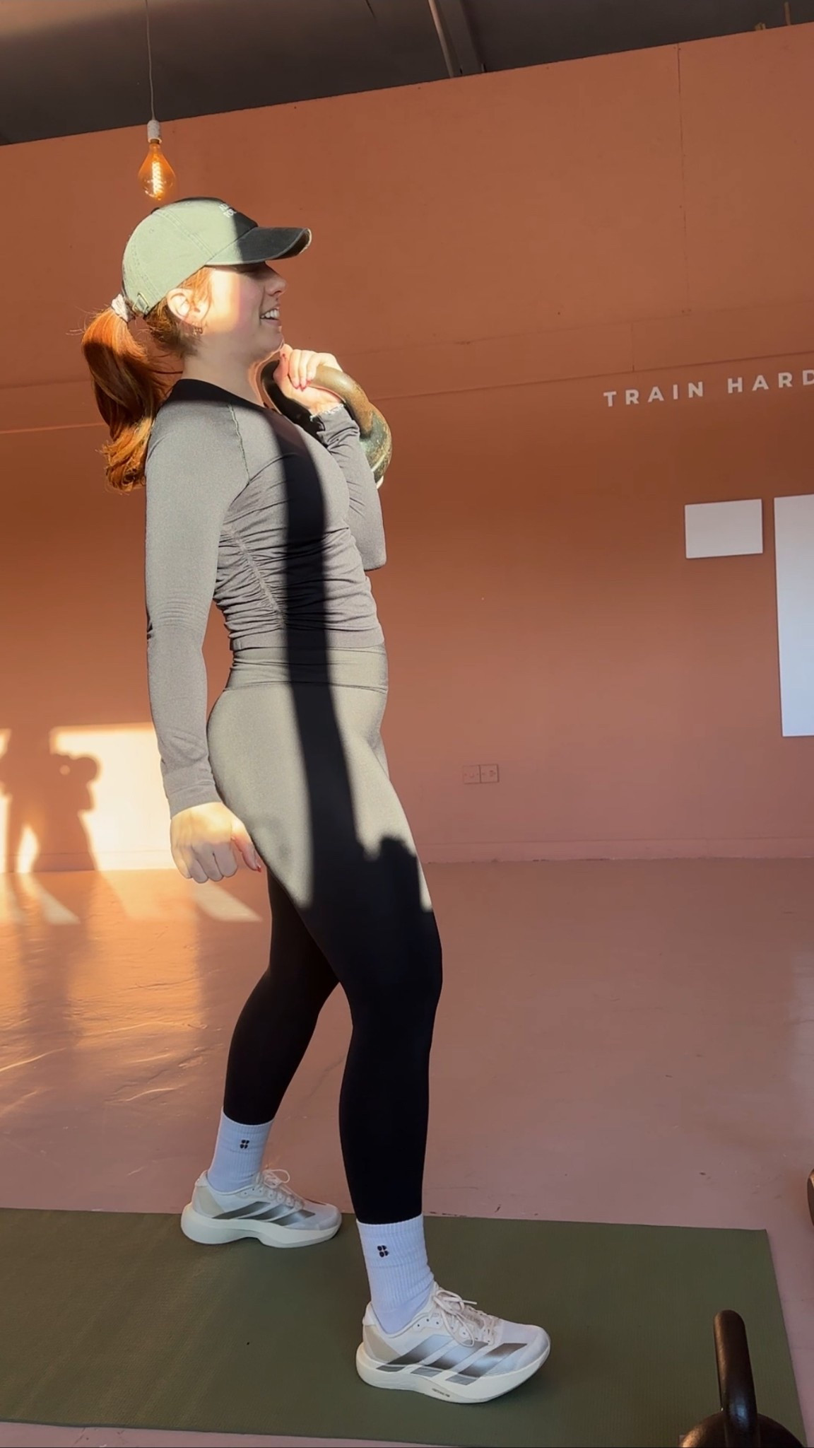 Gym fit for Jan with a few new bits I got for Christmas. Trainers are like walking on bouncy clouds 10/10, but size up a half size. This top is perfection because it doesn’t rise up, wish I’d got 2! I’m wearing a size small. Leggings are Adanola cross over in medium.

#LTKfitness #LTKuk #LTKwinter