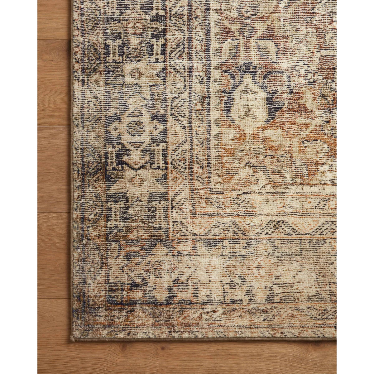 Amber Lewis x Loloi Morgan Sunset / Ink Area Rug feat. CloudPile | Wayfair North America