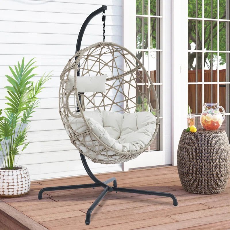 Faringham Swing Chair with Stand | Wayfair North America