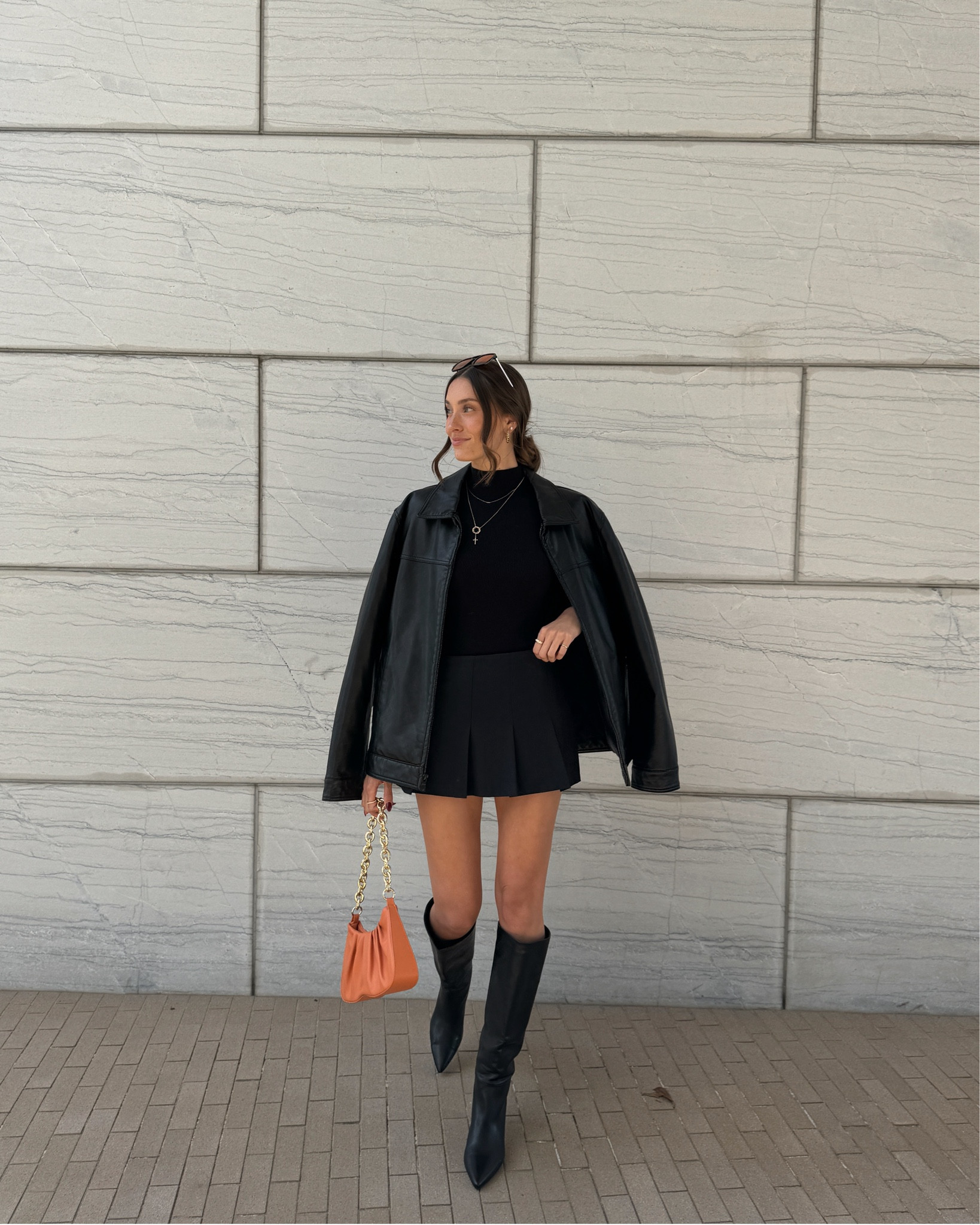 pop of color 🍊🧡
fall outfit inspo ✨ 

#LTKStyleTip #LTKWorkwear #LTKFindsUnder100