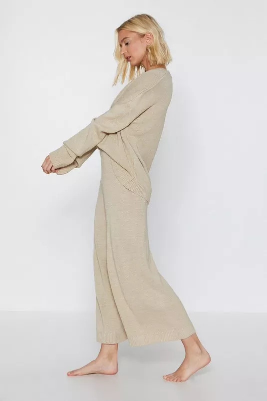Knitted Relaxed Lounge Set | Nasty Gal (US)