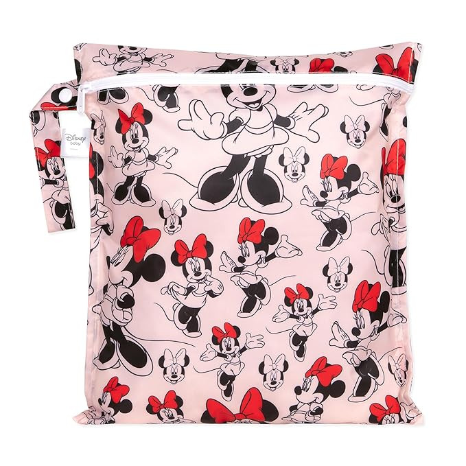 Bumkins Disney Waterproof Wet Bag for Baby, Travel, Swim Suit, Cloth Diapers, Pump Parts, Pool, B... | Amazon (US)