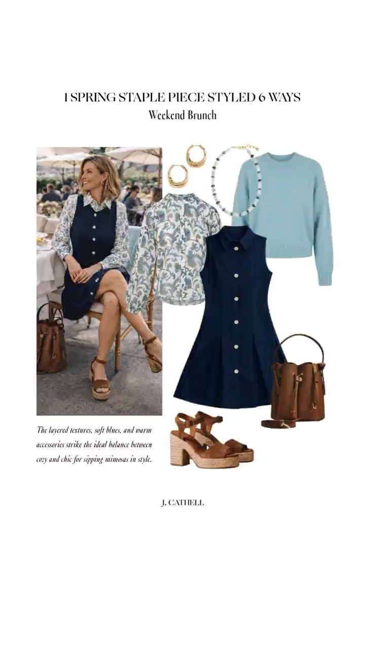 One hero piece, six outfits 🌸
The Veronica Beard Soleil Blouse in Dove Multi is that spring staple that truly does it all. From a polished spring luncheon to a casual party and even a chic mom-on-campus look, this blouse transitions effortlessly with simple swaps and thoughtful styling.

If you love building multiple outfits around one standout piece, this edit is for you. Save this for spring outfit inspiration and tap to shop each look. ✨

#LTKStyle #SpringStyle #VeronicaBeard #SpringOutfits #WardrobeStaples #CapsuleWardrobe #WhatToWear #LTKFinds 

 

#LTKdayinmylife #LTKootd #LTKOver40