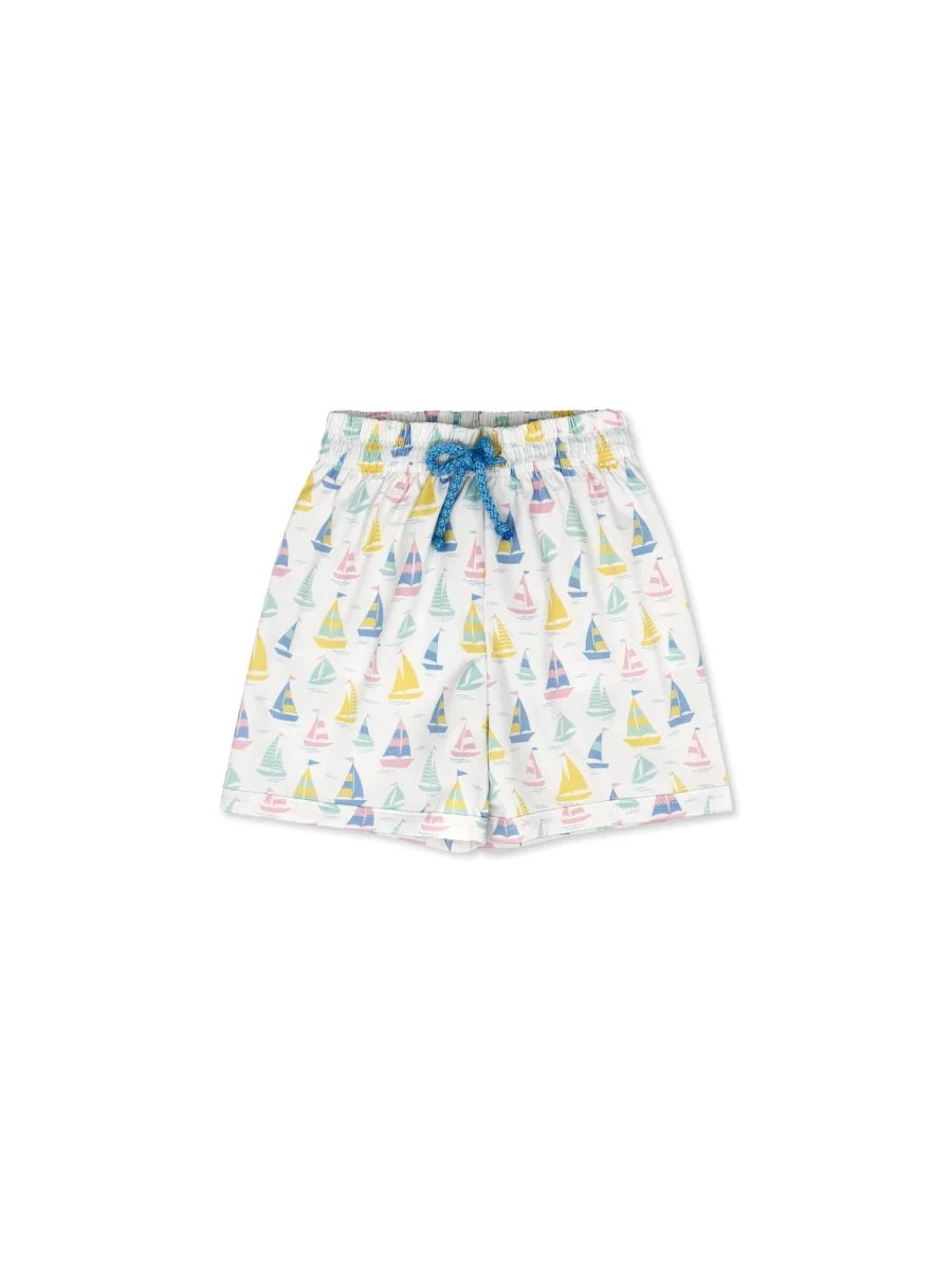 Barnes Bathing Suit - Seahaven Sailboat, Boston Blue | Lullaby Set