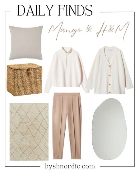 Check out today's fashion and home finds from Mango and H&M!

#homedecor #fashionfind #minimalisthome #casualstyle

#LTKhome #LTKFind #LTKstyletip