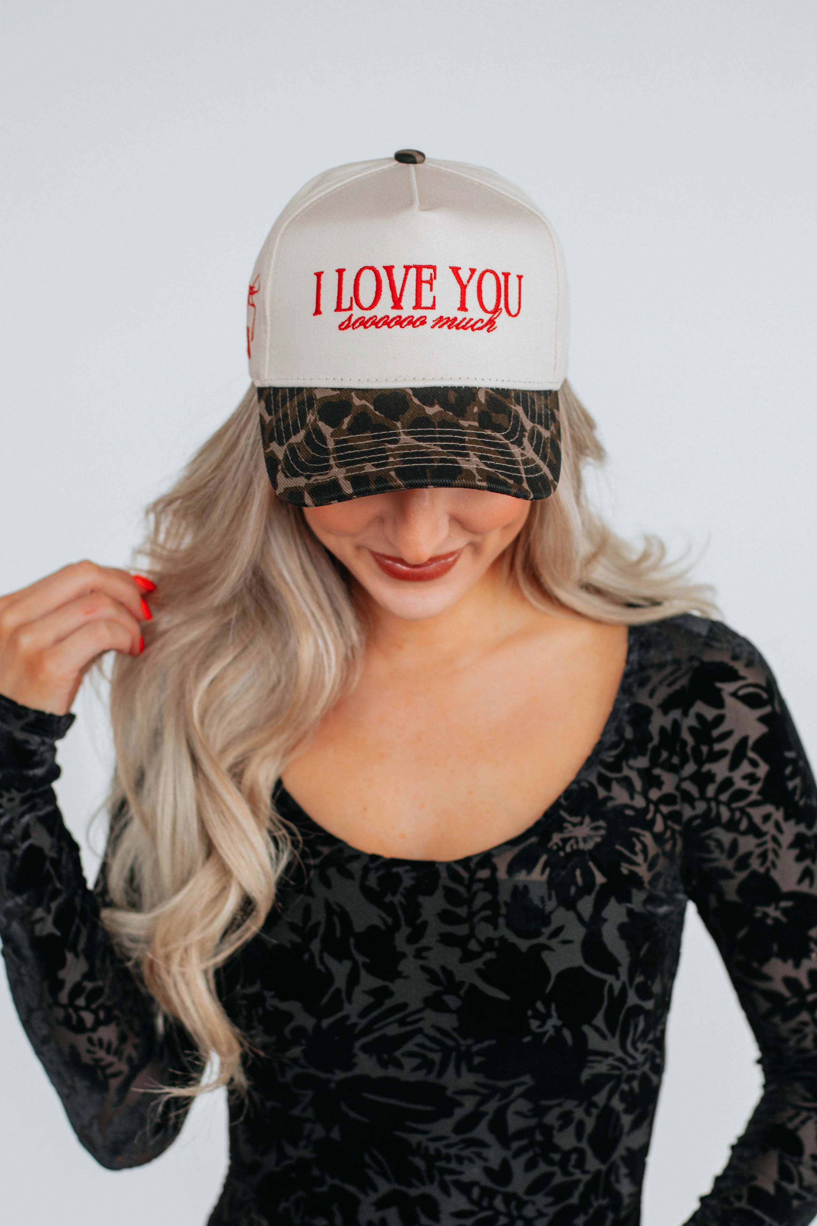 I Love You Sooooo Much Trucker Hat One Size | Wild Oak Boutique