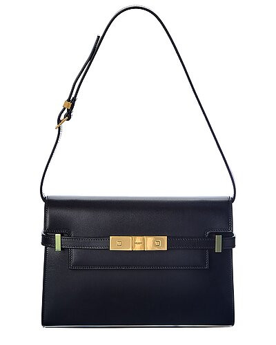 Manhattan Small Leather Shoulder Bag | Gilt & Gilt City