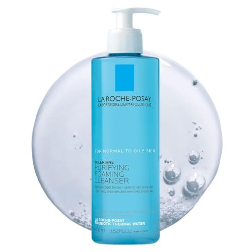 La Roche-Posay Toleriane Purifying Foaming Facial Cleanser, Oil Free Face Wash for Oily Skin with Niacinamide, Pore Cleanser Won’t Dry Out Skin, Unscented | Amazon (US)