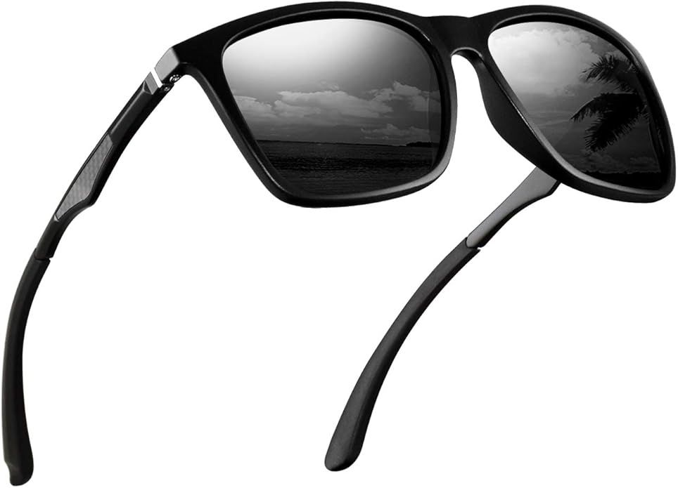 Polarized Sunglasses for Men Aluminum Mens Sunglasses Driving Rectangular Sun Glasses For Men/Wom... | Amazon (US)