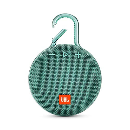 JBL Clip 3, River Teal - Waterproof, Durable & Portable Bluetooth Speaker - Up to 10 Hours of Play - | Amazon (US)