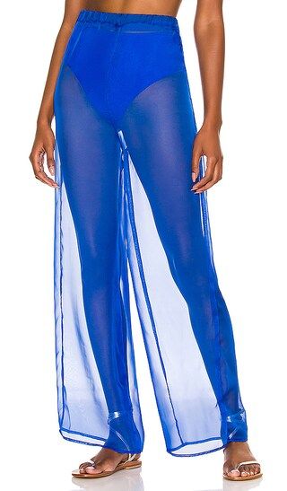 Gaia Pants in Blue | Revolve Clothing (Global)