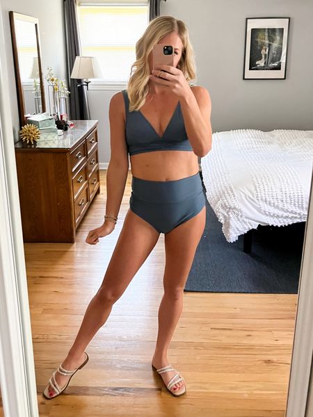 Love this high waisted bikini. Both the top and bottom have great coverage! Wearing size small. Code Jacqueline15 saves 15% on orders of $65+

#LTKswim #LTKSeasonal #LTKunder50
