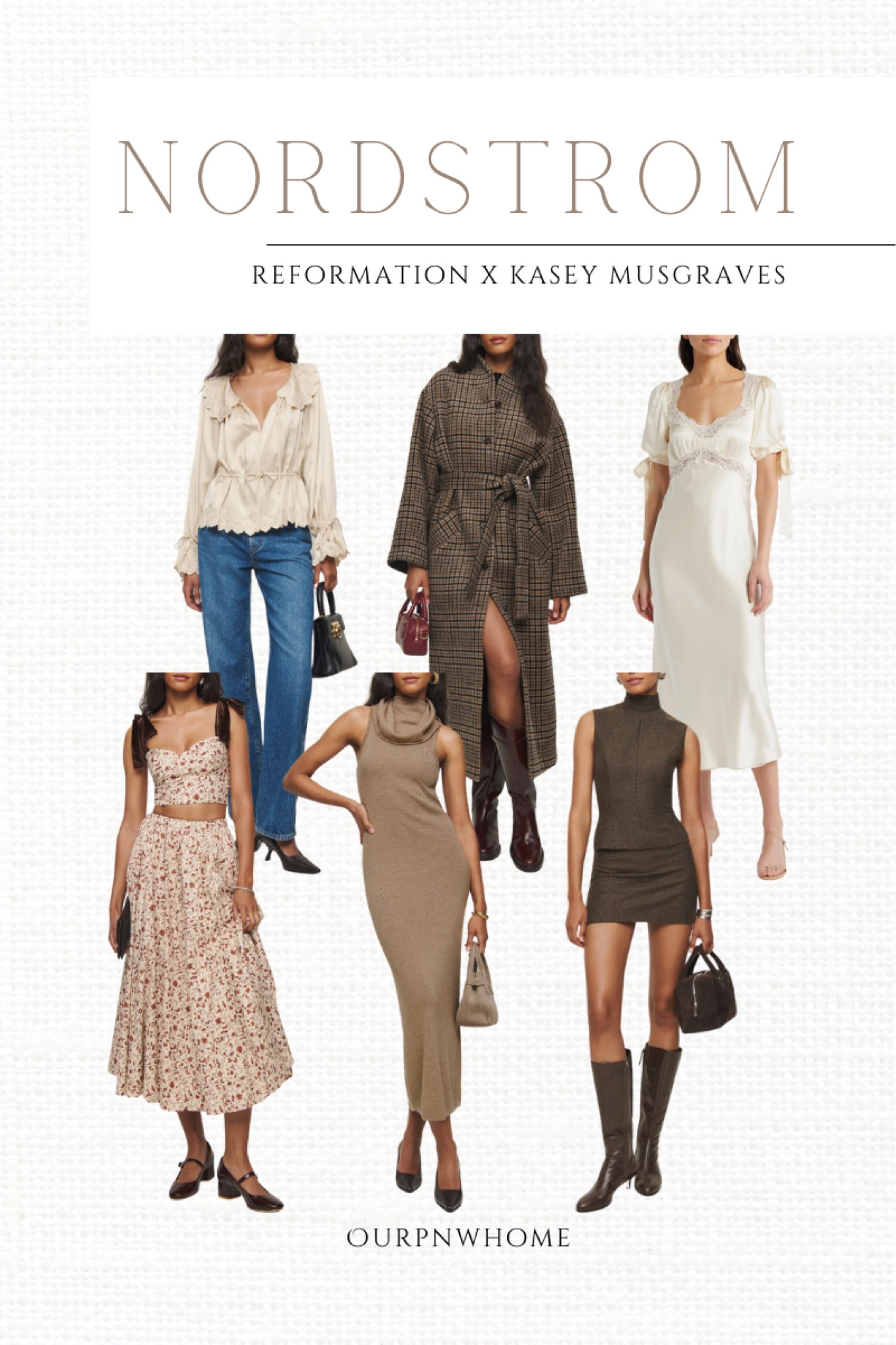 New at Nordstrom! Reformation x Kasey Musgraves

White blouse, white dress, slip dress, silk dress, satin dress, midi dress, two piece dress, mating top and skirt set, floral dress, floral top, floral skirt, body con dress, turtleneck dress, fall looks, fall outfit, fall fashion, wool dress, wool miniskirt, wool top, bow top, peplum top, plaid wool coat, winter coat, wool sweater

#LTKStyleTip #LTKWorkwear #LTKSeasonal