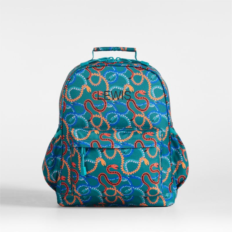 Medium Kids Snake Backpack for School | Crate & Kids | Crate & Barrel