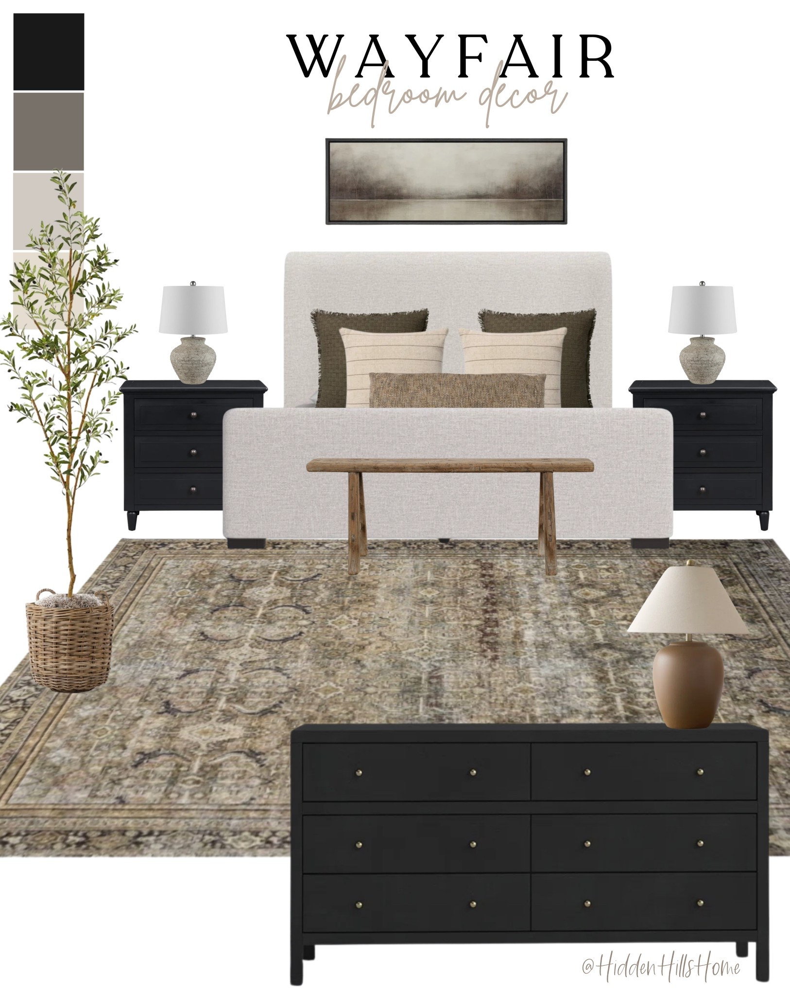 Here’s a cozy bedroom mood board with items from @wayfair! It’s the perfect time to give your bedroom a refresh! Their free & fast shipping is a game changer! #WayfairPartner #wayfair 

#LTKSaleAlert #LTKStyleTip #LTKHome