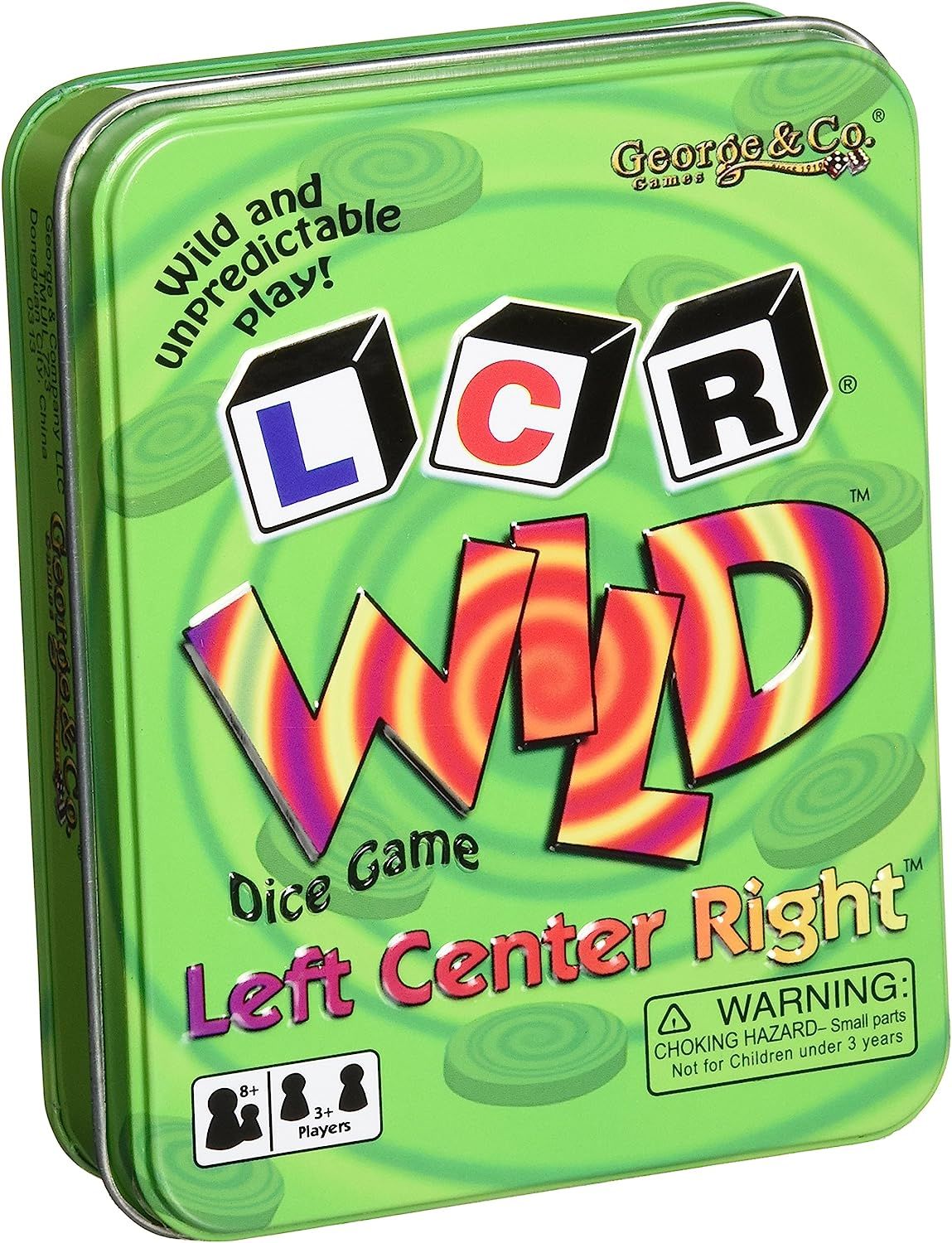 George and Company GEO0723 LCR (R) Wild Dice Game | Amazon (US)