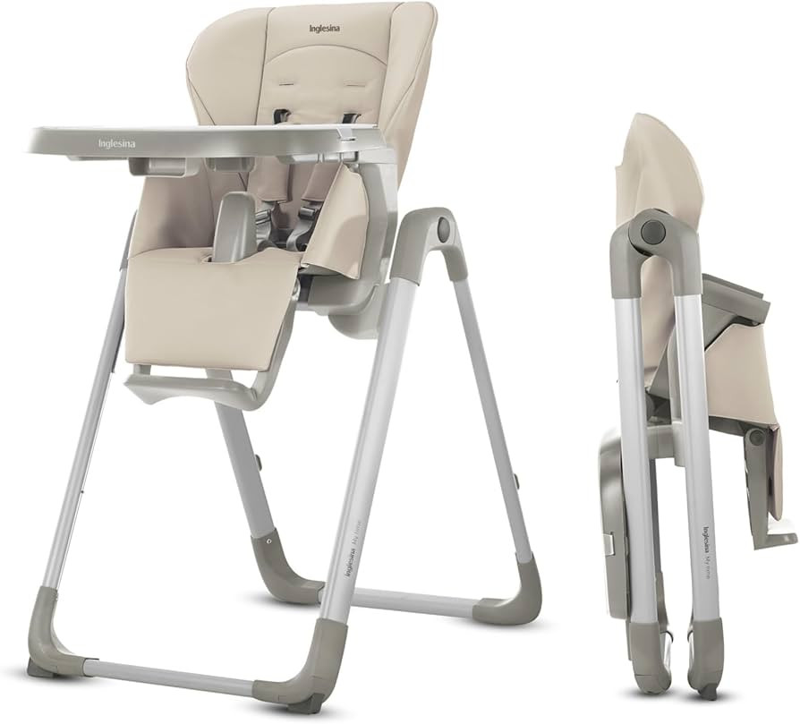 Inglesina My time Highchair, Butter - High Chair for Babies & Toddlers 0-36 Months - Collapsible,... | Amazon (US)